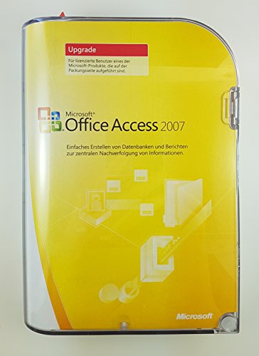 MS Access 2007 Upgrade