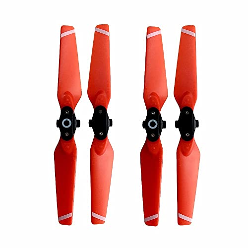 Zubehör für Drohnen 4PCS -Propeller for DJI Spark Drohne Schnellverkaufsrequisiten Falten 4730 Blades Zubehör Ersatzteile Flügelschraube (Color : Red)