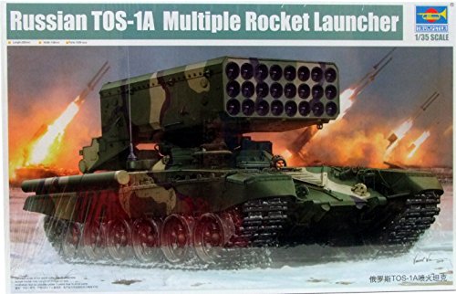 Trumpeter 05582 - Modellbausatz Russian TOS-1 24-Barrel Multipe Rocket L
