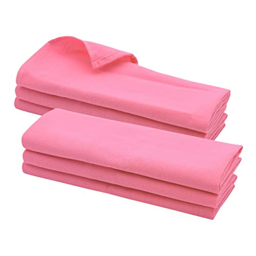 GARIELLA 6 ROSA Geschirrtücher aus 100% Baumwolle / 70 x 50 cm/Handtuch/Küchentuch/Spültuch/Putztuch/pink