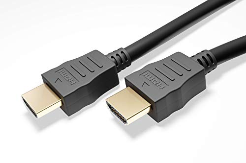 Goobay Series 2.1 8K Ultra High-Speed HDMI Kabel mit Ethernet, 5 m, Schwarz - Hochgeschwindigkeitskabel für 8K@60 Hz (52766)
