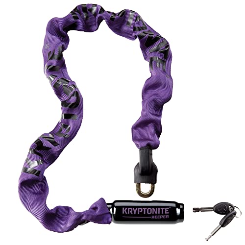 Kryptonite Keeper 785 Integrated Chain-32' (85Cm)-(Color-Purple) Locks, One Size