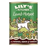 Lily’s Kitchen Lammeintopf mit Kartoffeln, Kürbis und Karotten. Nassfutter für Hunde (6 x 400 g)