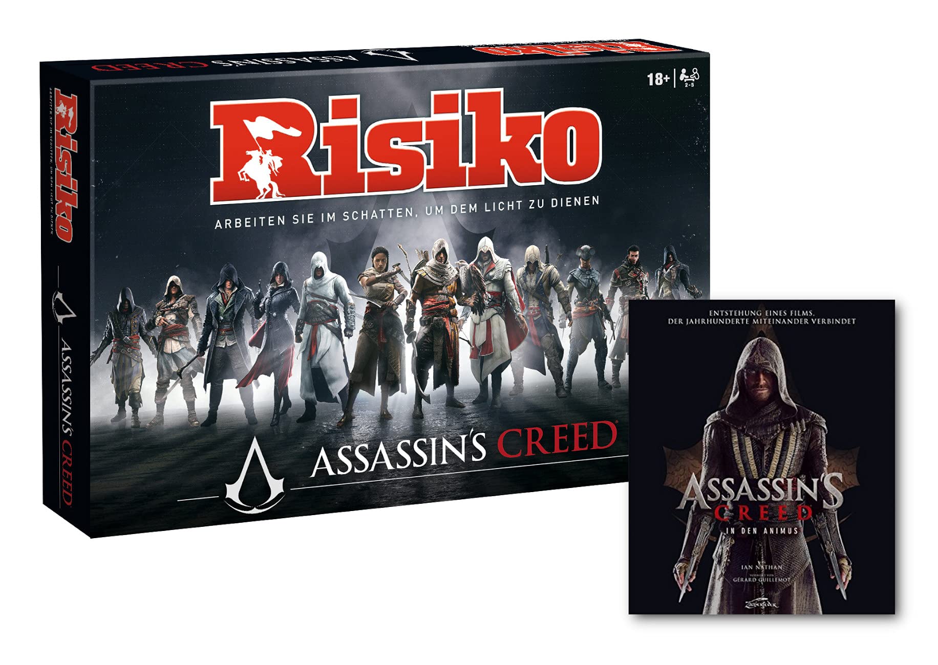 Risiko Assassin's Creed + Buch »In den Animus«