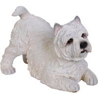 Deko-Figur Hund West Highland Terrier 36 cm