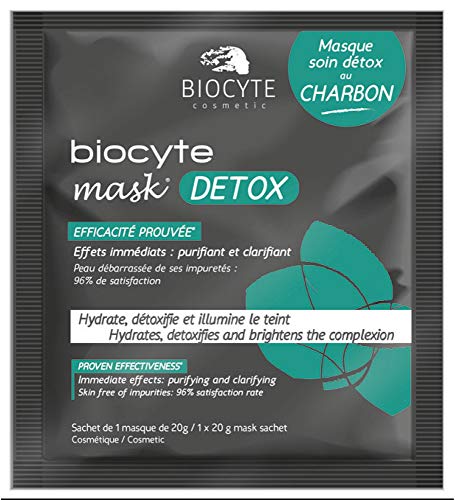Biocyte Mask Detox au Charbon - 1 masque