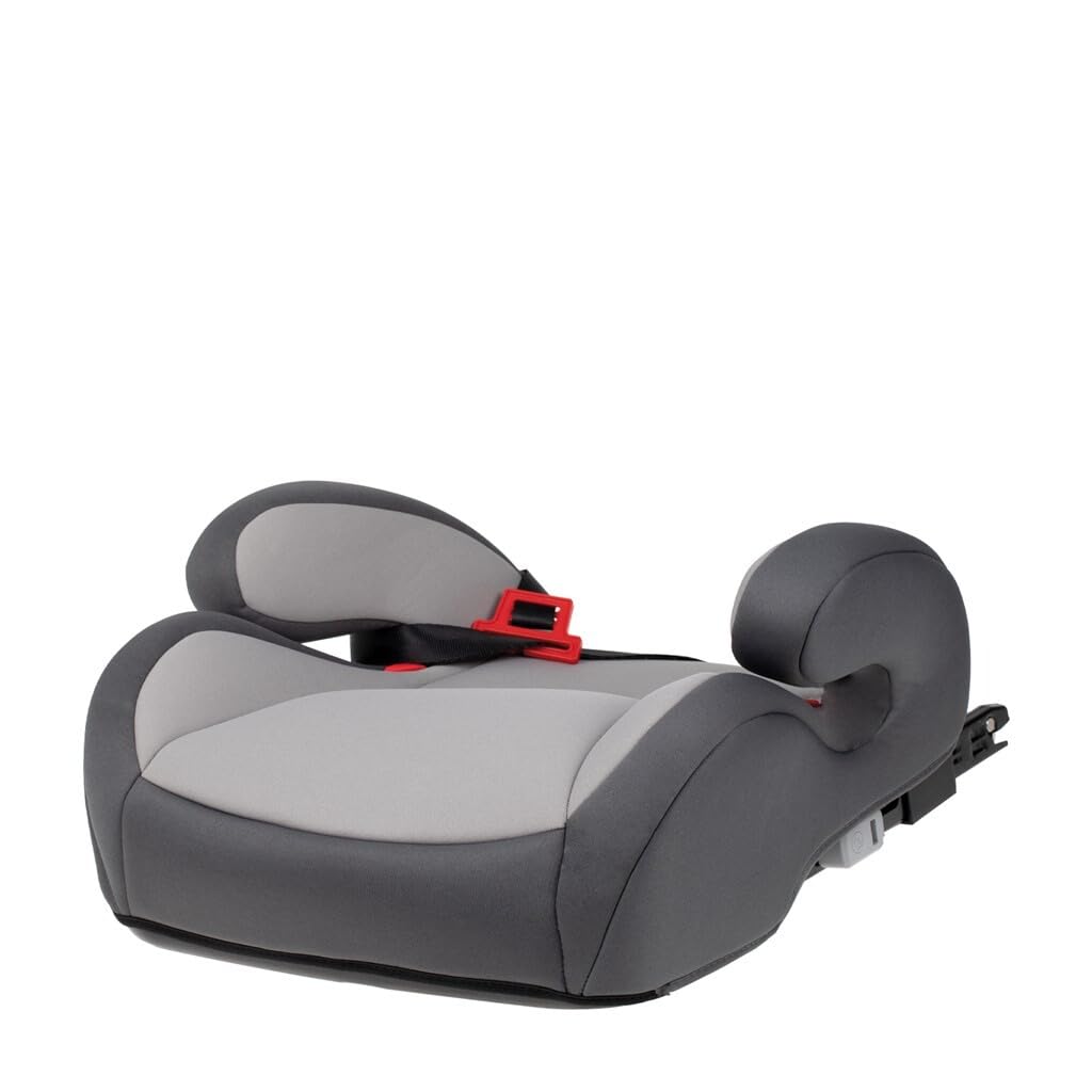 capsula® Sitzerhöhung mit Isofix und Gurtführung Autokindersitz Gruppe 3, 22 bis 36 kg grau