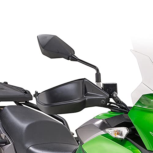 FATExpress Motorrad ABS Lenker Handbürstenschutz Bremskupplungsschutz Luftstrom Windabweiser für Kawasaki Versys X-300 X300 X 300 Versys-X 300 Versys-X300 VersysX300 2017 2018 2019 2020 2021