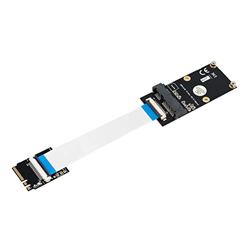 LeHang M.2 (NGFF) Schlüssel A/E/A + E zum Mini-PCI-E-Adapter mit FFC-Kabel