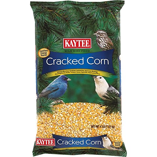 (4 Pack) Kaytee Cracked Corn High-Energy Formula Feed for Small Animals 4 pounds