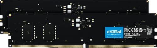 Crucial RAM CT2K8G48C40U5 16GB Kit (2x8GB) DDR5 4800MHz CL40 Desktop-Speicher