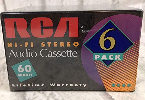 RCA Hifi-Stereo-60 Minute Audio Kassetten