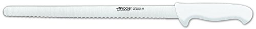 Arcos Serie 2900 - Gebäckmesser Kuchenmesser - Klinge Nitrum Edelstahl 350 mm - HandGriff Polypropylen Farbe Weiße