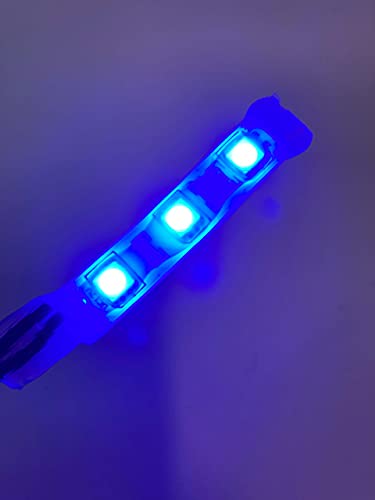 Unterwasser LED-Licht, Wasserdichte Beleuchtung für Ihren Zimmerbrunnen inkl. Trafo (Blau)