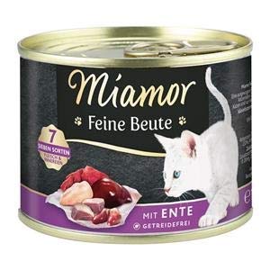 Miamor Feine Beute Ente, 12er Pack (12 x 185 Grams)