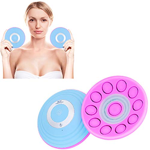 Wireless Brustvergrößerungs Gerät, Elektrische Brustmassagegerät, Enlarger Brustvergrößerung Bust, Brustvergrößerung Heben Heizen Brust Massage Stimulator(blue)