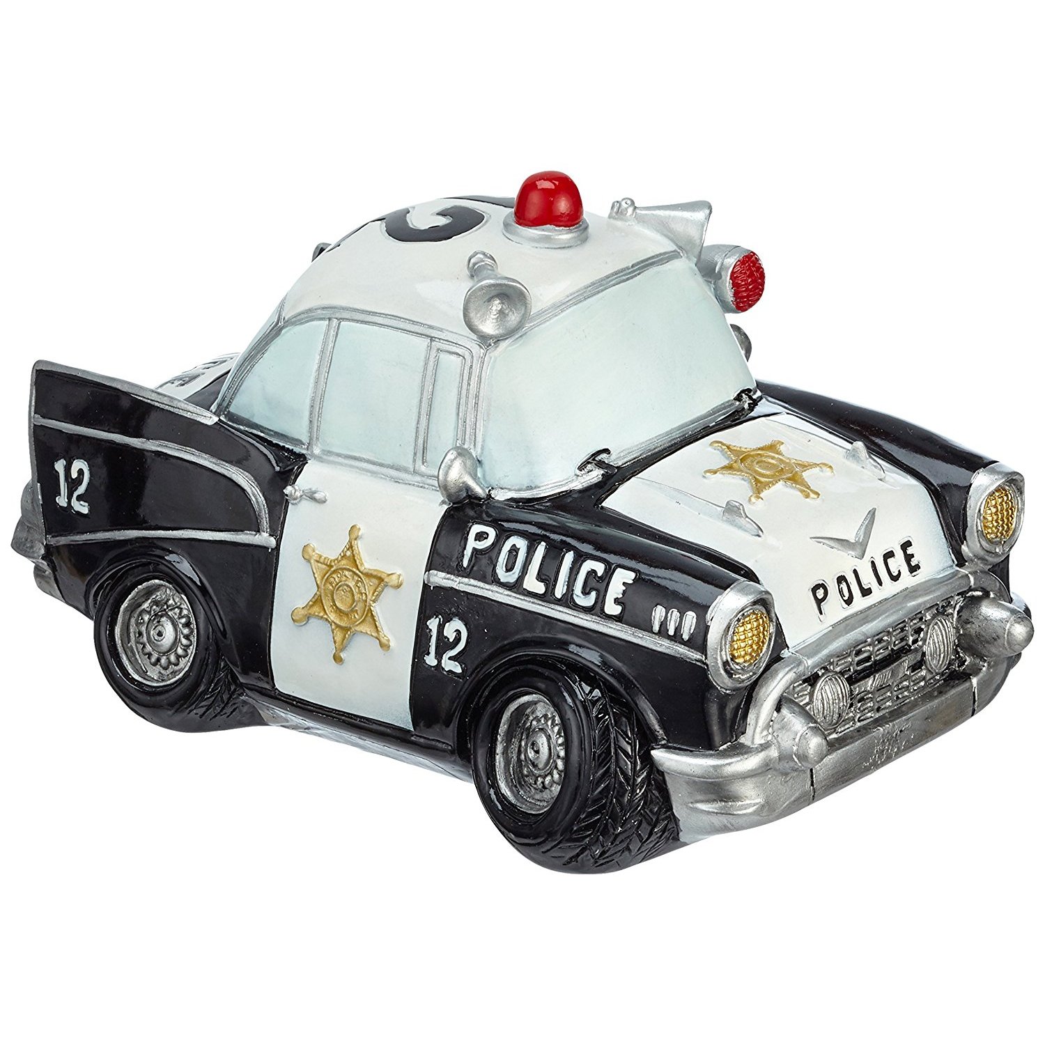 Hochwertige Spardose Polizeiauto, 17x10x9cm, tolle Geschenkidee für einen Polizisten / Polizistin