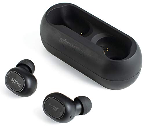 Boompods Boombuds GO True Wireless Kopfhörer In Ear Headset, Schweißresistent Schwarz