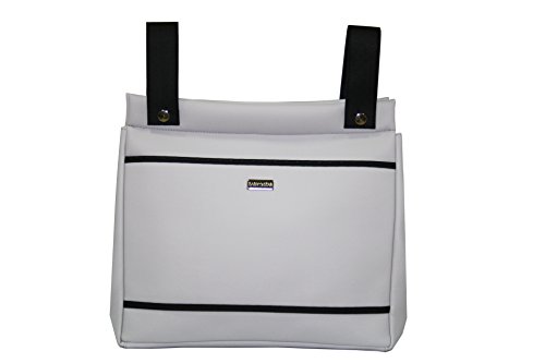 Baby Star M10 – 6624 – Brotkasten für Bürostuhl Universal Handtasche, Grau und Schwarz