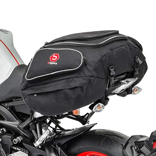 Hecktasche Kompatibel für Vespa GTS 250/300 Gepäck-Tasche Motoroller hinten schwarz