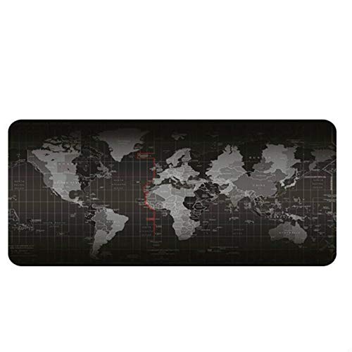 Shot Case Mauspad für MacBook Air Apple Tastatur Büro Map wasserabweisend 40 x 90 cm (schwarz)