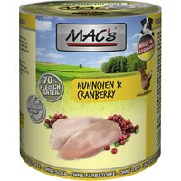 MAC's Hühnchen & Cranberry, 6er Pack (6 x 800 g)