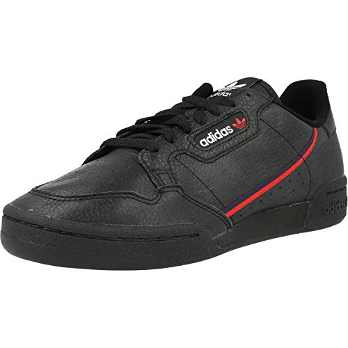 adidas Herren Continental 80 Sneaker, Schwarz (Black G27707), 40 2/3 EU