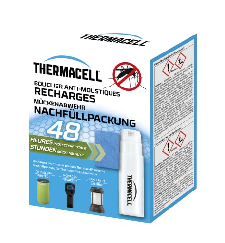 THERMACELL THRECHARG48 Nachfüllpackungen für Mückenschutz, 48 Stunden
