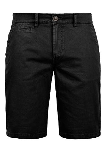 !Solid Viseu Herren Chino Shorts Bermuda Kurze Hose Aus 100% Baumwolle Regular Fit, Größe:M, Farbe:Black (9000)
