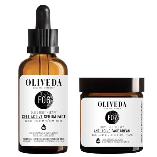 Oliveda F06 Anti-Aging Gesichts Serum - 100ml + F07 Anti-Aging Creme (50ml)
