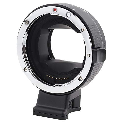Goshyda Objektivadapter, professioneller EF-NEX II-Mount-Adapter für Autofokus, für Canon EF/EF-S-Objektiv für E-Mount-Kamera von Sony, AF-Funktion (Autofokus)