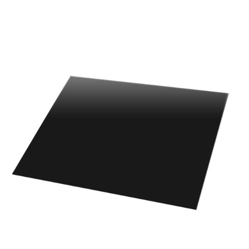Bodenplatte rechteckig schwarz ca. 120 x 100 x 0,2 cm