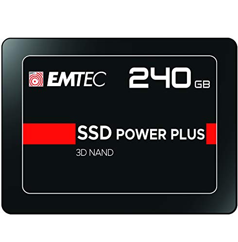 EMTEC »X150« SSD-Festplatte 2,5" (520 MB/S Lesegeschwindigkeit, 500 MB/S Schreibgeschwindigkeit)