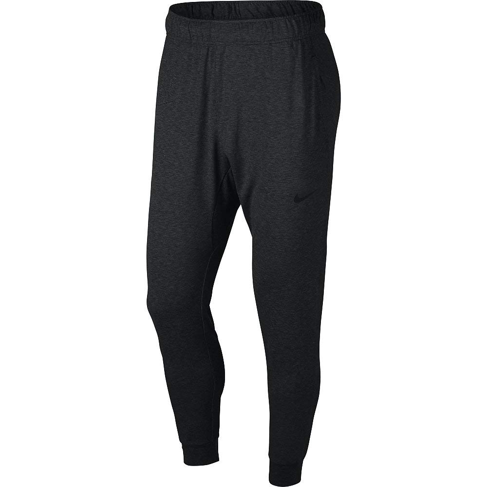 Nike Herren Dri-Fit Yogahose, Black/Htr/(Black), XL