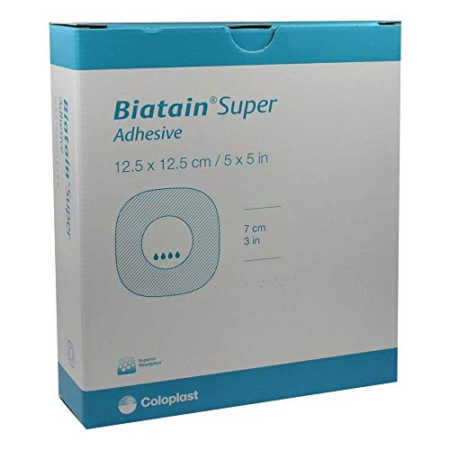 BIATAIN Super selbst-haftend Superabs.12,5x12,5 cm 10 St Verband