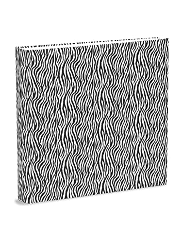 Mareli Fotoalbum aus Stoff, Zebra, 31 x 31 cm
