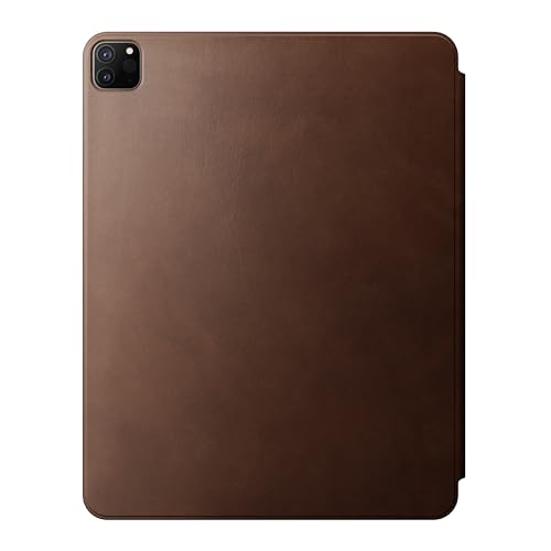 NOMAD Modern Leather Folio iPad Pro 12.9" (6th Gen) Brown
