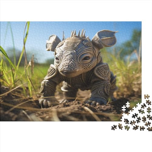 Nerdy Alien Creatures Puzzle 1000 Teile DIY Kit Für Erwachsene Klassische Gifts Home Decor Puzzles Erwachsene Für Die Ganze Familie 1000pcs (75x50cm)