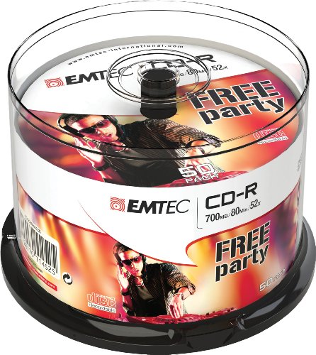 Emtec 52 x 700 MB CB CD-R (50 Stück)
