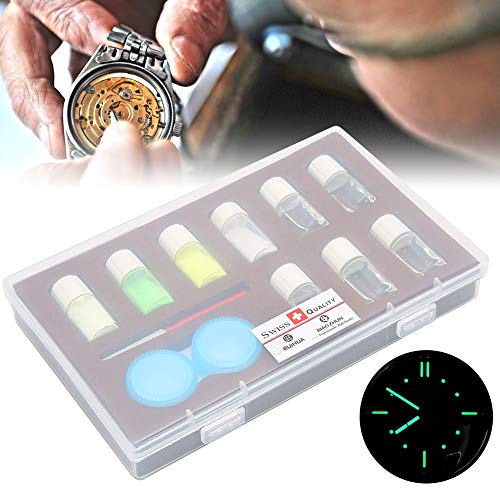 Glühendes Pulver, Uhrenreparaturwerkzeug Safe Watch Luminous Powder für Uhrmacher für Acrylfarbe