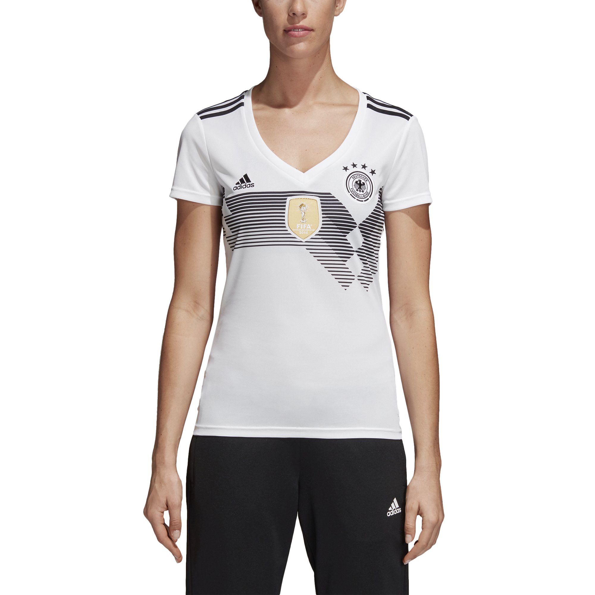 adidas Damen Dfb Heim Trikot, weiß (White/Black), S