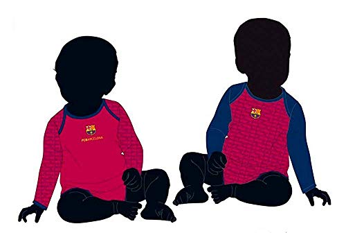 Bodys FC Barcelona, 2 Stück, 18 Monate, Blau - Gr, 18 Monate