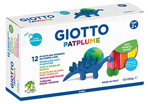 Giotto 5119 00 - Patplume - Sortiment 12 x 150 gramm in sortierten Farben
