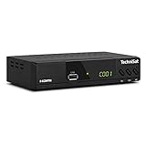 TechniSat HD-C 232 - HD-Receiver für digitales Kabelfernsehen (HDTV, DVB-C, HDMI, SCART, USB 2.0, RF in, RF out, EPG, Fernbedienung ) schwarz