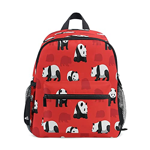 Rucksack mit lustigem Tier-Panda-Motiv, für Kinder, Vorschule, Schule, Studenten, Büchertasche, für Kindergarten, Jungen, Mädchen, Kinder, Rucksack, Reisen, Wandern, Tagesrucksack