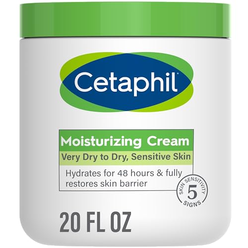 CETAPHIL Body Moisturizer Feuchtigkeitscreme für trockene bis sehr trockene, empfindliche Haut, 590 ml, parfümfrei, nicht komedogen, nicht fettend