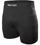 BIOTEX Bioflex Seamless Boxer Sitzpolster, Bioflex Seamless, 04 Nero, II