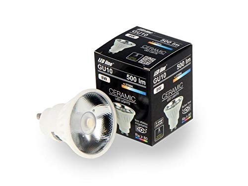 3x LED Leuchtmittel GU10 COB 8W 24° 500 Lumen Glühbirne Glühlampe Spot 2700K warmweiß
