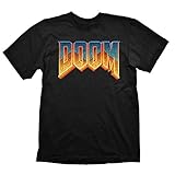 Doom - Herren Gaming Premium T-Shirt - Classic Logo (Schwarz) (S-XL) (S)