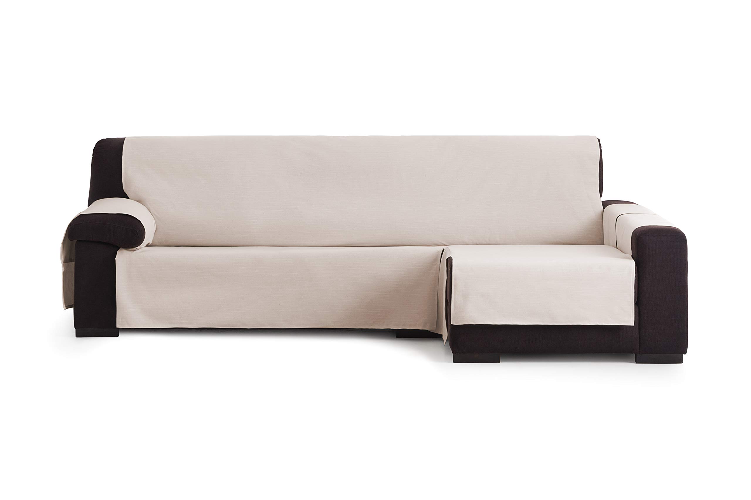 Eysa Garona Protect wasserdichte und atmungsaktive Sofa überwurf, 90% Baumwolle 10% Polyester, beige, 290 cm